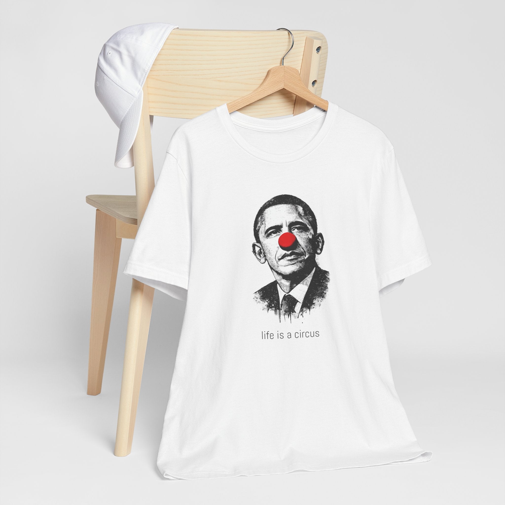 THE PRESIDENT — Life is a Circus Garment-Dyed Tee