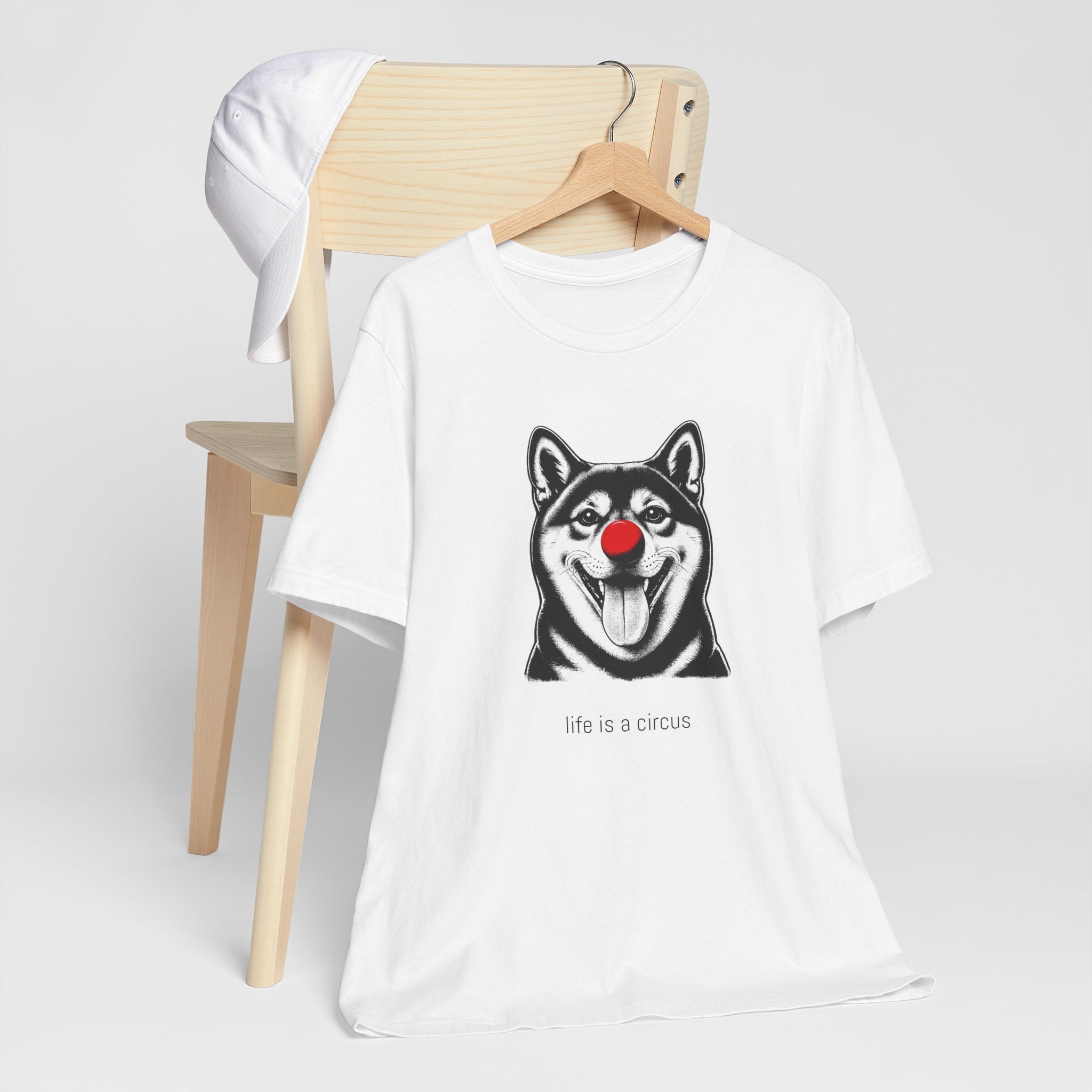 KENZO the Shiba Inu — Life is a Circus Garment-Dyed Tee