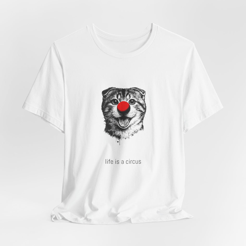 GLEN the Scottish Fold — Life is a Circus Garment-Dyed Tee